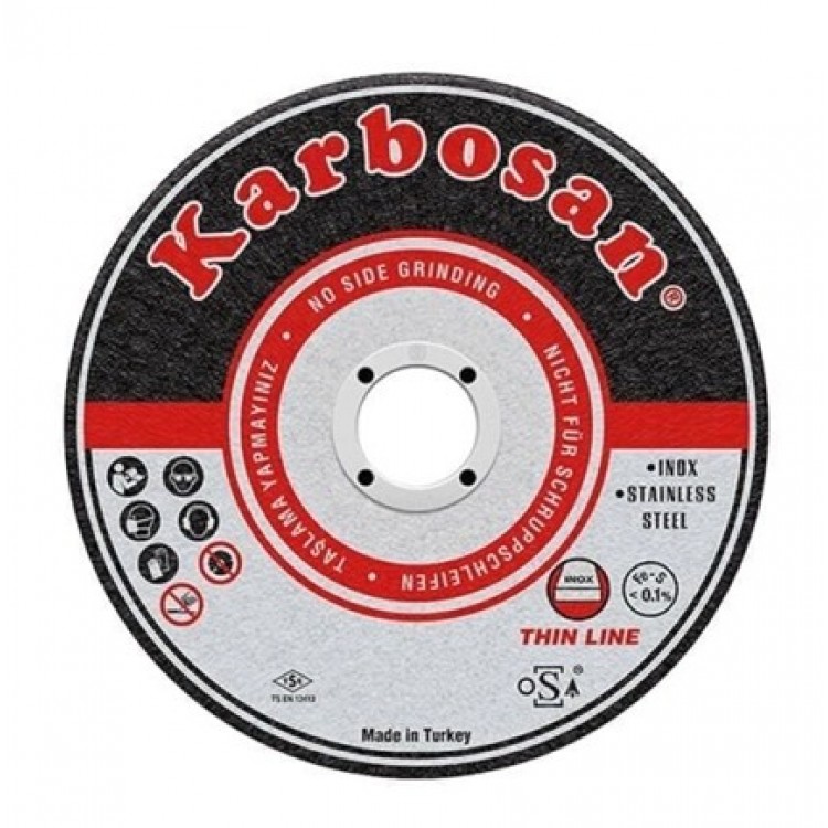 Kesme Taşı Karbosan INOX 115 mm