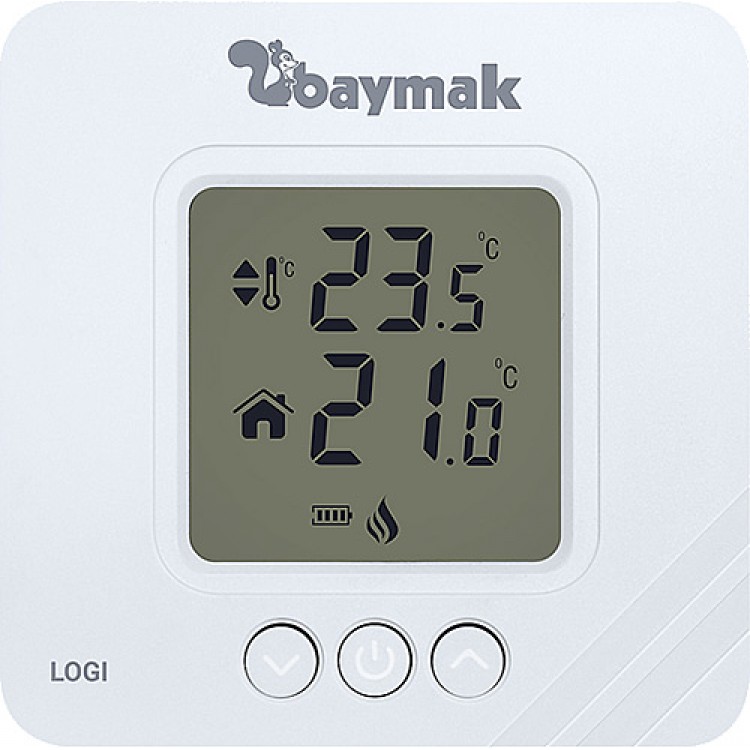 Baymak Logi Kablosuz Dijital Oda Termostatı