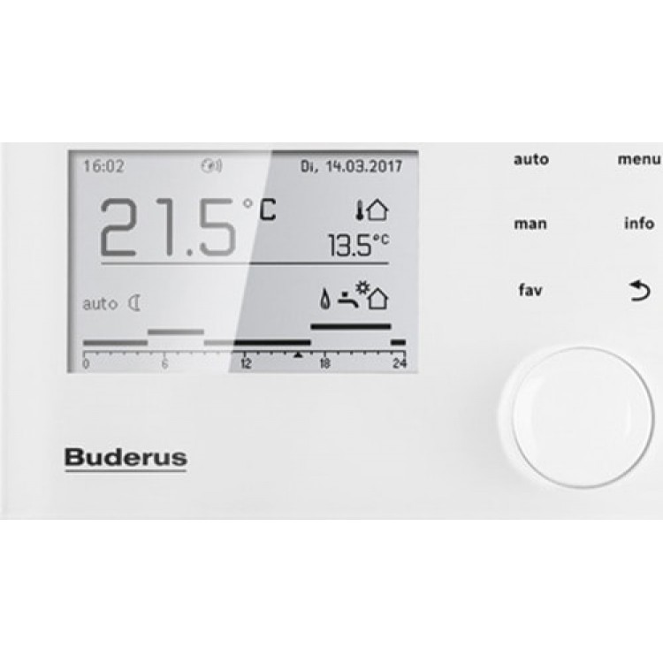 Buderus RC310 Kablolu Dijital Sistem Kumandası Termostat