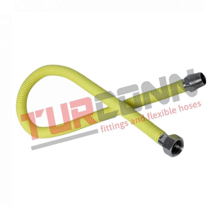Turconn 3/4-3/4 50 cm 316L Kombi Gaz Flexi