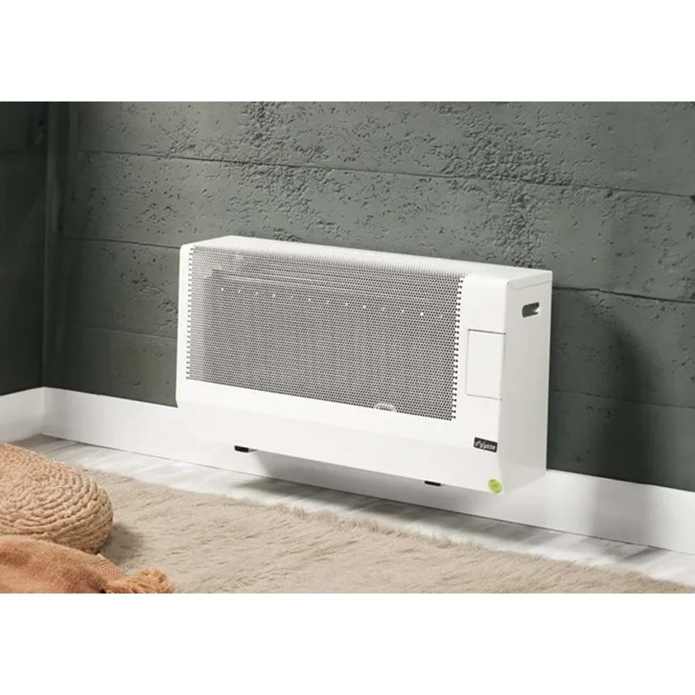 Fujiyama Klasik Hermetik Doğalgaz Sobası Beyaz 7,5 kW